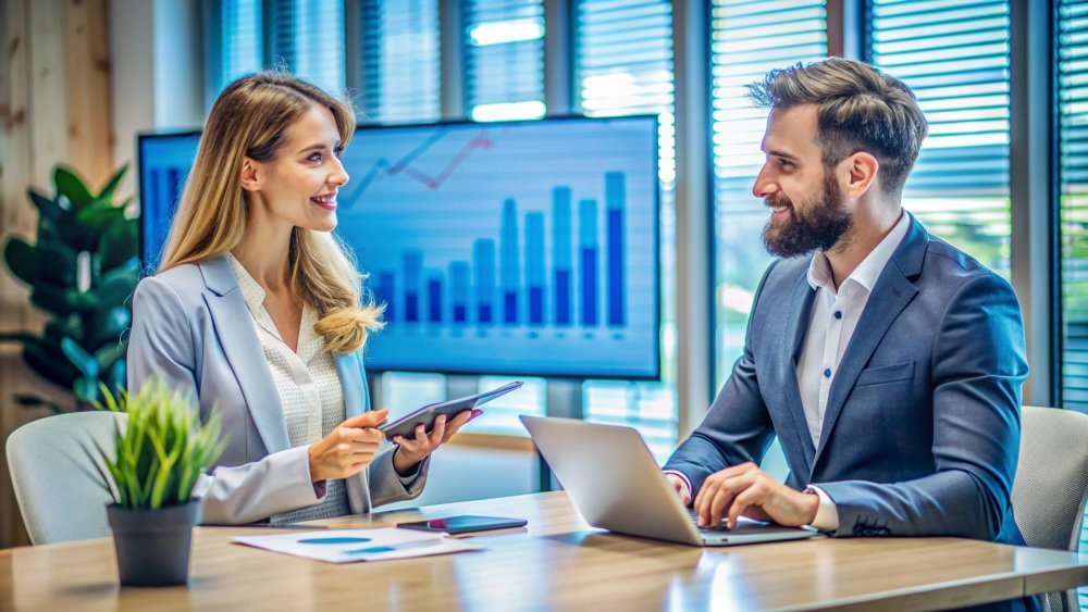 NextFin adviser explaining debt management options to a client in the UAE